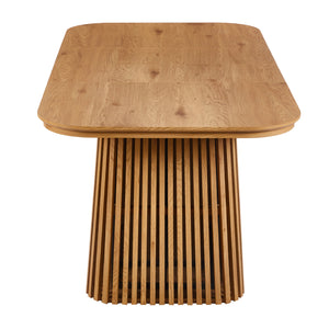 ΤΡΑΠΕΖΙ ΤΡΑΠΕΖΑΡΙΑΣ ΕΠΕΚΤΕΙΝΟΜΕΝΟ VERLO HM18436 MDF ΣΕ ΦΥΣΙΚΟ 120/150/180x90x75Υεκ. - Pakobazaar