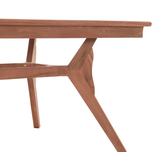 ΤΡΑΠΕΖΙ ΤΡΑΠΕΖΑΡΙΑΣ WONDER HM18116 ΞΥΛΟ TEAK--ΦΥΣΙΚΟ 180x91x75Υεκ. - Pakobazaar