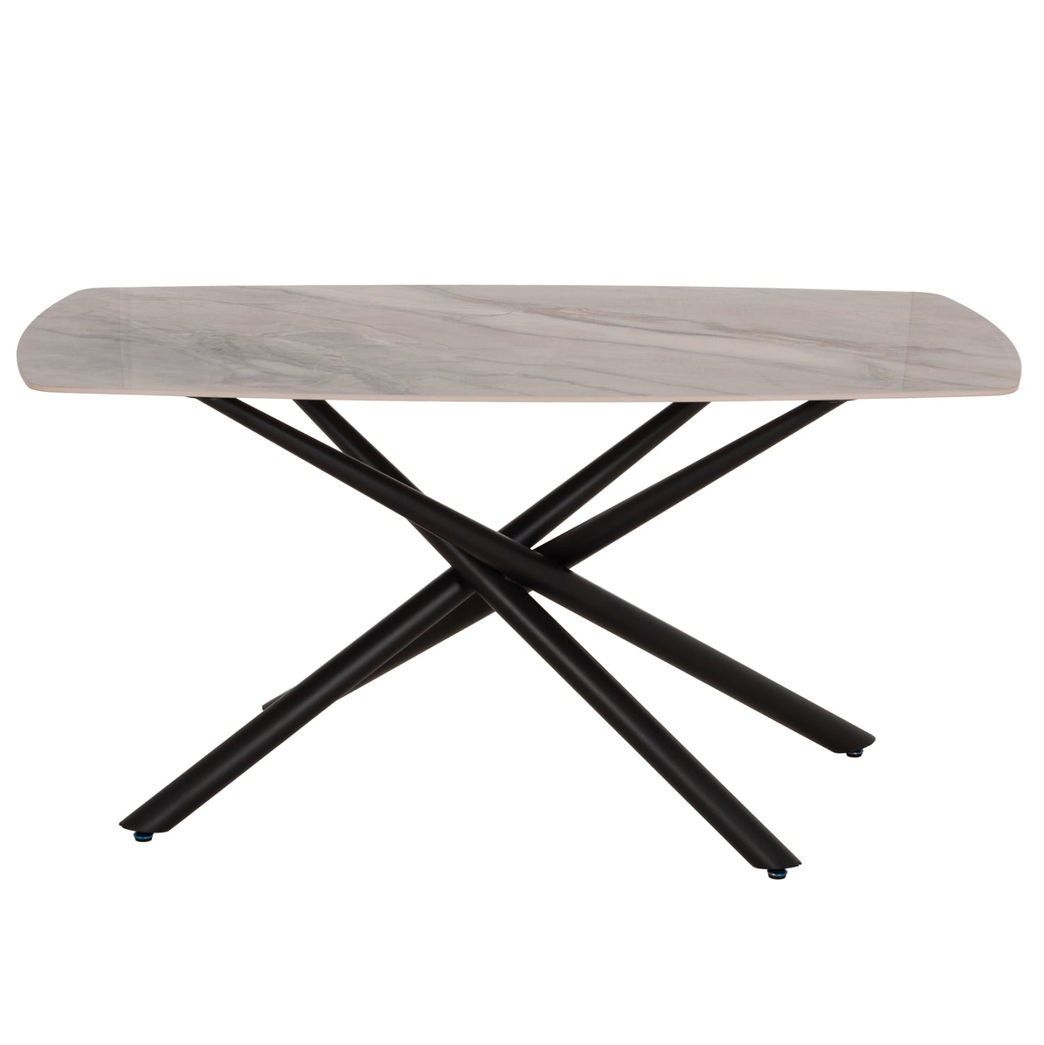 ΤΡΑΠΕΖΙ ΤΡΑΠΕΖΑΡΙΑΣ ISKA HM18420 ΚΕΡΑΜΙΚΟ TOP ΣΕ ΛΕΥΚΟ/ΚΑΦΕ ΜΑΡΜΑΡΟ 160x90x79Υεκ