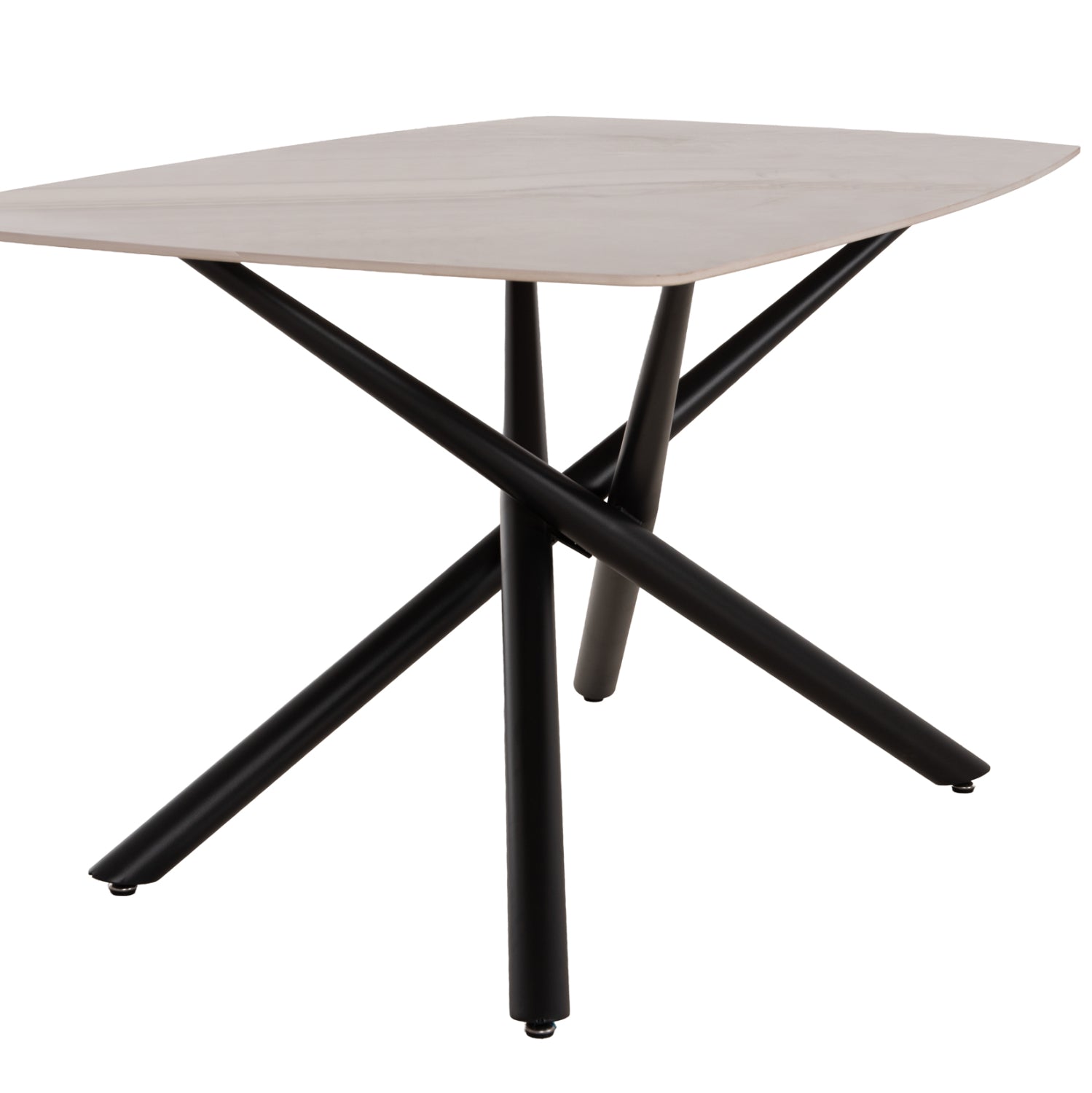ΤΡΑΠΕΖΙ ΤΡΑΠΕΖΑΡΙΑΣ ISKA HM18423 ΚΕΡΑΜΙΚΟ TOP ΣΕ ΛΕΥΚΟ/ΚΑΦΕ ΜΑΡΜΑΡΟ 178x89x79Υεκ