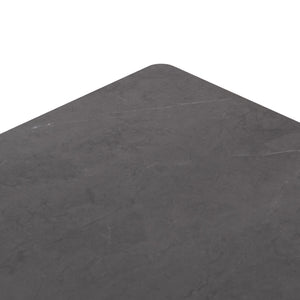 ΤΡΑΠΕΖΙ ΤΡΑΠΕΖΑΡΙΑΣ PUNDER HM6483.01 ΓΚΡΙ ΑΛΟΥΜΙΝΙΟ--SINTERED STONE TOP 220x100x76Υεκ - Pakobazaar