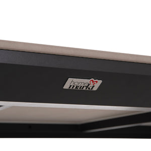 ΤΡΑΠΕΖΙ ΤΡΑΠΕΖΑΡΙΑΣ STAD HM6558.01 ΓΚΡΙ ΑΛΟΥΜΙΝΙΟ & SINTERED STONE TOP 220x100x74Υεκ - Pakobazaar