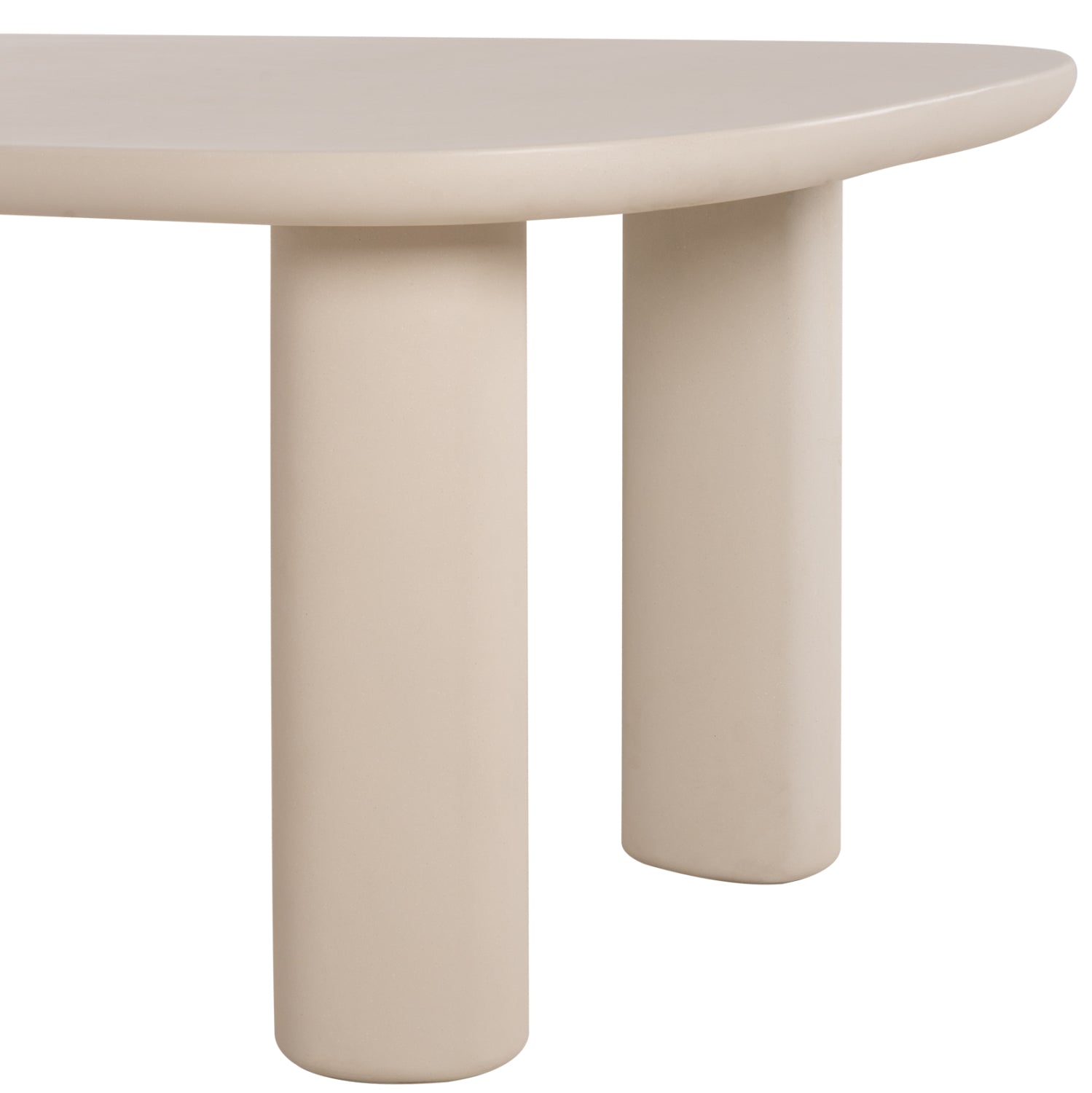 ΤΡΑΠΕΖΙ ΤΡΑΠΕΖΑΡΙΑΣ FIBER CEMENT KIORA HM6597.02 ΜΠΕΖ 200x100x76Υεκ - Pakobazaar