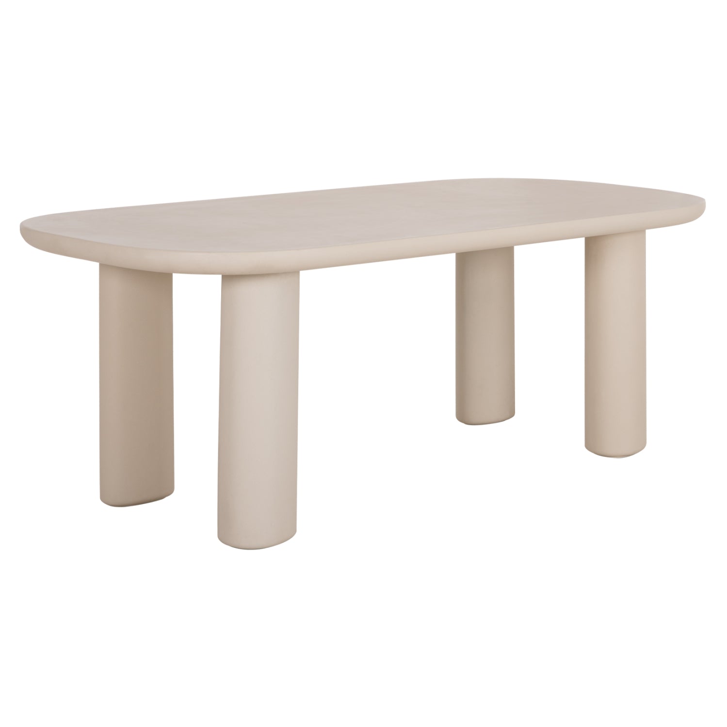 ΤΡΑΠΕΖΙ ΤΡΑΠΕΖΑΡΙΑΣ FIBER CEMENT KIORA HM6597.02 ΜΠΕΖ 200x100x76Υεκ - Pakobazaar