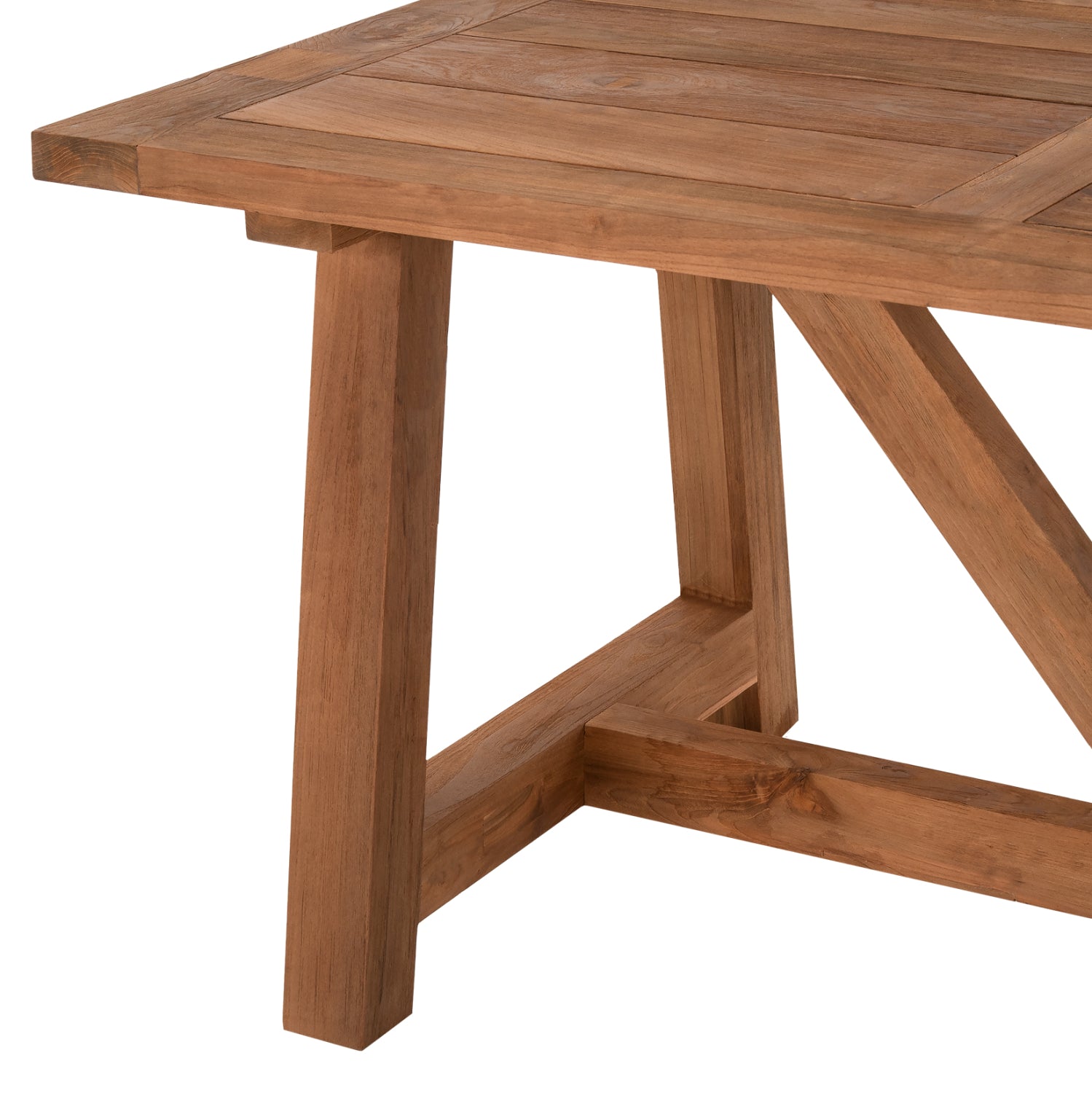 ΤΡΑΠΕΖΙ ΤΡΑΠΕΖΑΡΙΑΣ HM7922 PLUTON RECYCLED TEAK ΣΕ ΦΥΣΙΚΟ ΧΡΩΜΑ 200X100X75Yεκ. - Pakobazaar