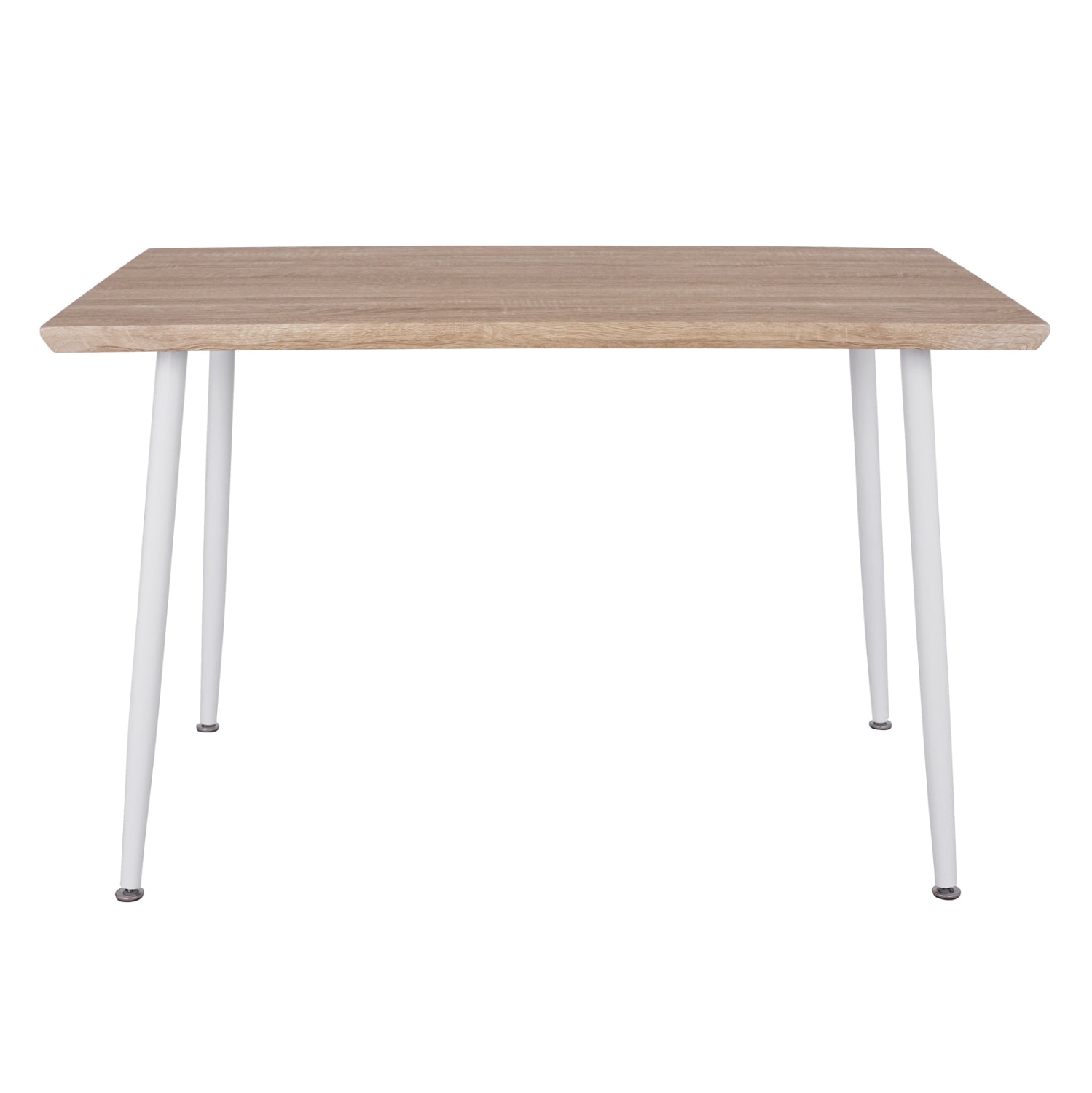 ΤΡΑΠΕΖΙ ΤΡΑΠΕΖΑΡΙΑΣ PALOMA HM8334.02, 120X70X76,5- SONOMA, ΛΕΥΚΑ ΠΟΔΙΑ - Pakobazaar