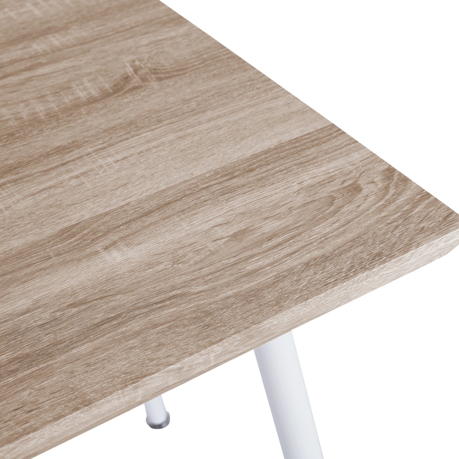 ΤΡΑΠΕΖΙ ΤΡΑΠΕΖΑΡΙΑΣ PALOMA HM8334.02, 120X70X76,5- SONOMA, ΛΕΥΚΑ ΠΟΔΙΑ - Pakobazaar