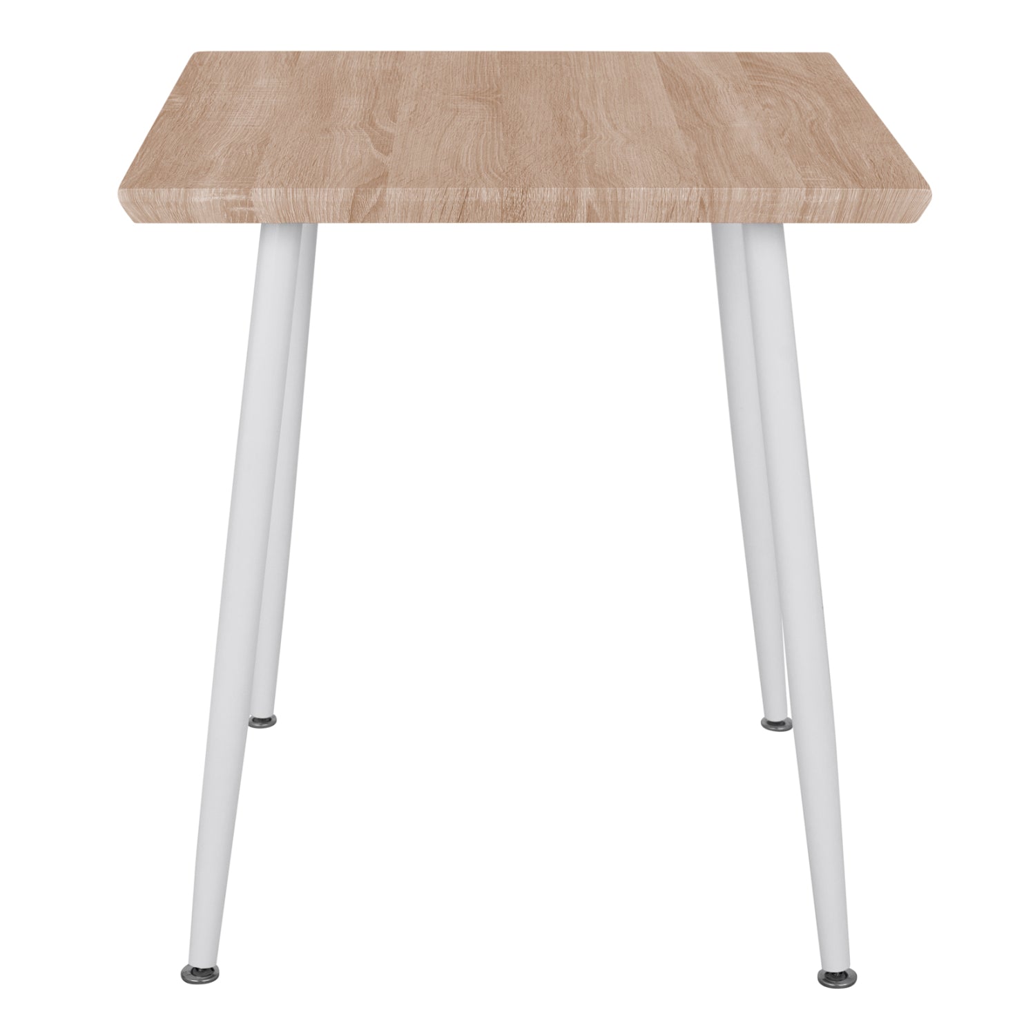 ΤΡΑΠΕΖΙ ΤΡΑΠΕΖΑΡΙΑΣ PALOMA HM8335.02, 70Χ70X76,5, SONOMA, ΛΕΥΚΑ ΠΟΔΙΑ - Pakobazaar