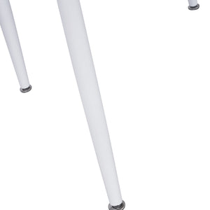 ΤΡΑΠΕΖΙ ΤΡΑΠΕΖΑΡΙΑΣ PALOMA HM8335.02, 70Χ70X76,5, SONOMA, ΛΕΥΚΑ ΠΟΔΙΑ - Pakobazaar