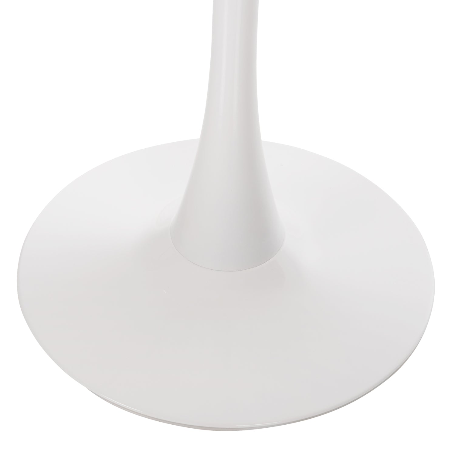 ΤΡΑΠΕΖΙ ΤΡΑΠΕΖΑΡΙΑΣ ROLLO HM9422.11 ΣΤΡΟΓΓΥΛΟ WHITE MARBLE Φ120x74Yεκ. - Pakobazaar