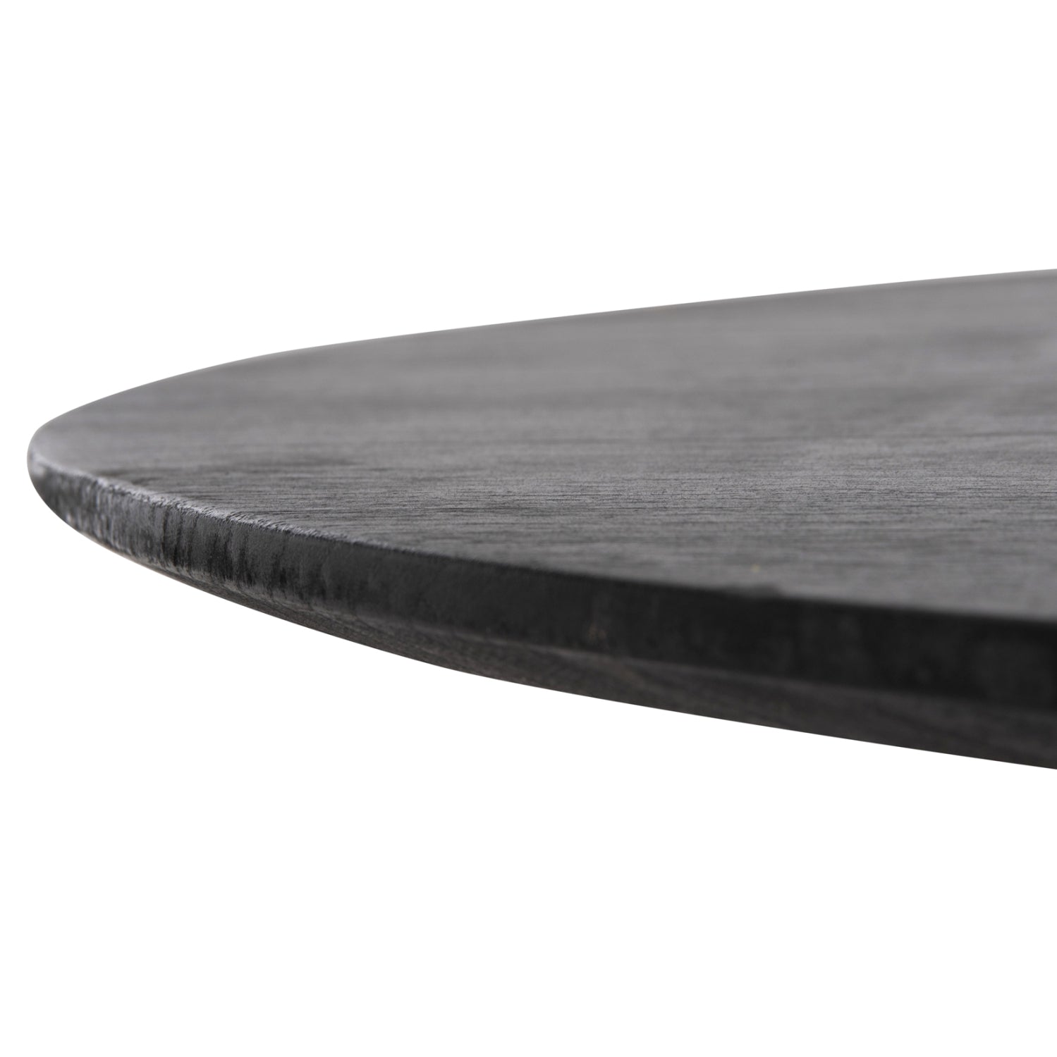 ΤΡΑΠΕΖΙ ΤΡΑΠΕΖΑΡΙΑΣ FRANTZ HM9457.12 ΜΑΣΙΦ MINDI ΞΥΛΟ ΣΕ ΜΑΥΡΟ Φ150x75Υεκ - Pakobazaar