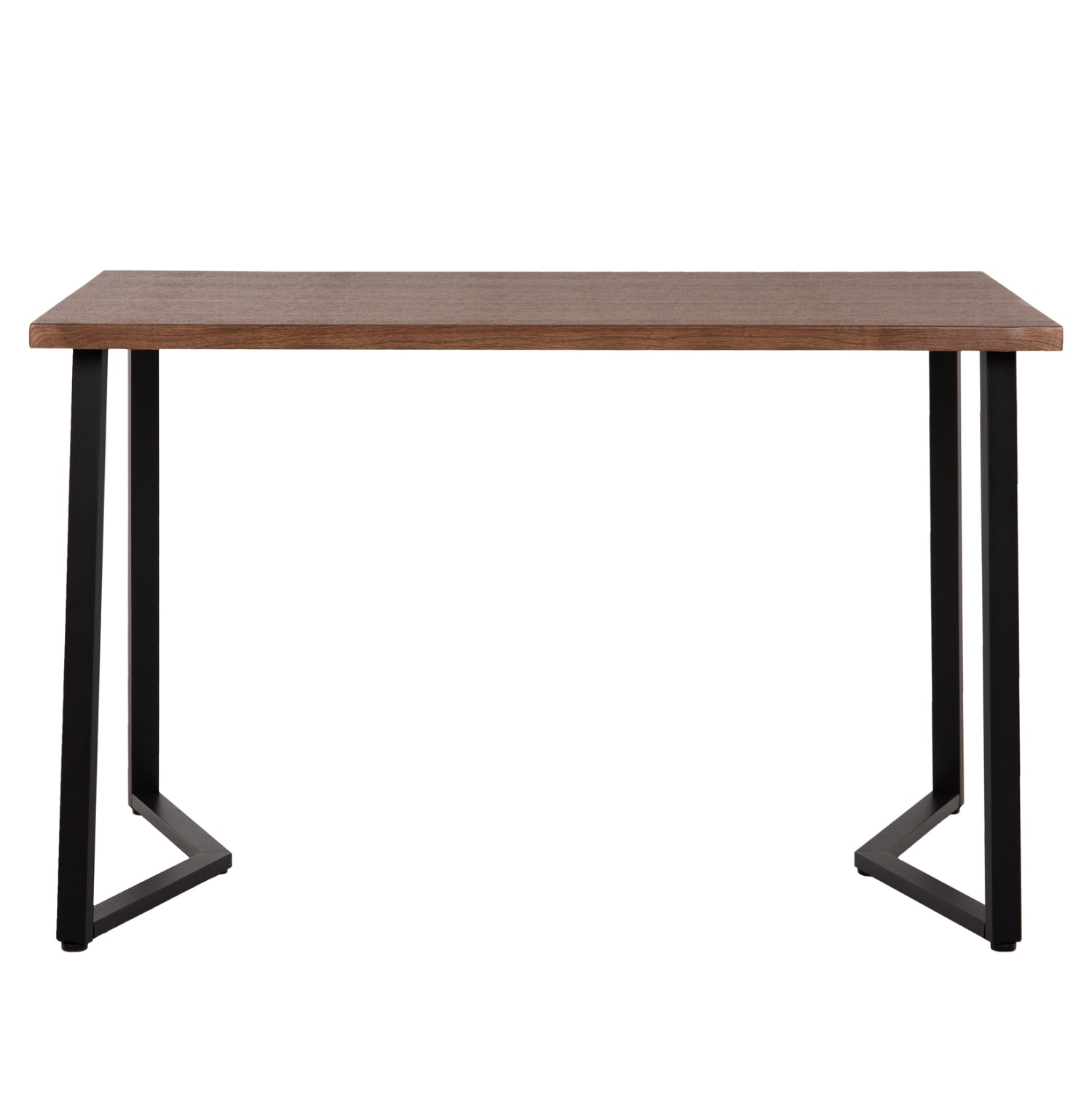 ΤΡΑΠΕΖΙ ΤΡΑΠΕΖΑΡΙΑΣ JAY HM9531 MDF ΚΑΡΥΔΙ-ΜΑΥΡA ΜΕΤΑΛΛΙΚΑ ΠΟΔΙΑ 120x70x76Υεκ. - Pakobazaar