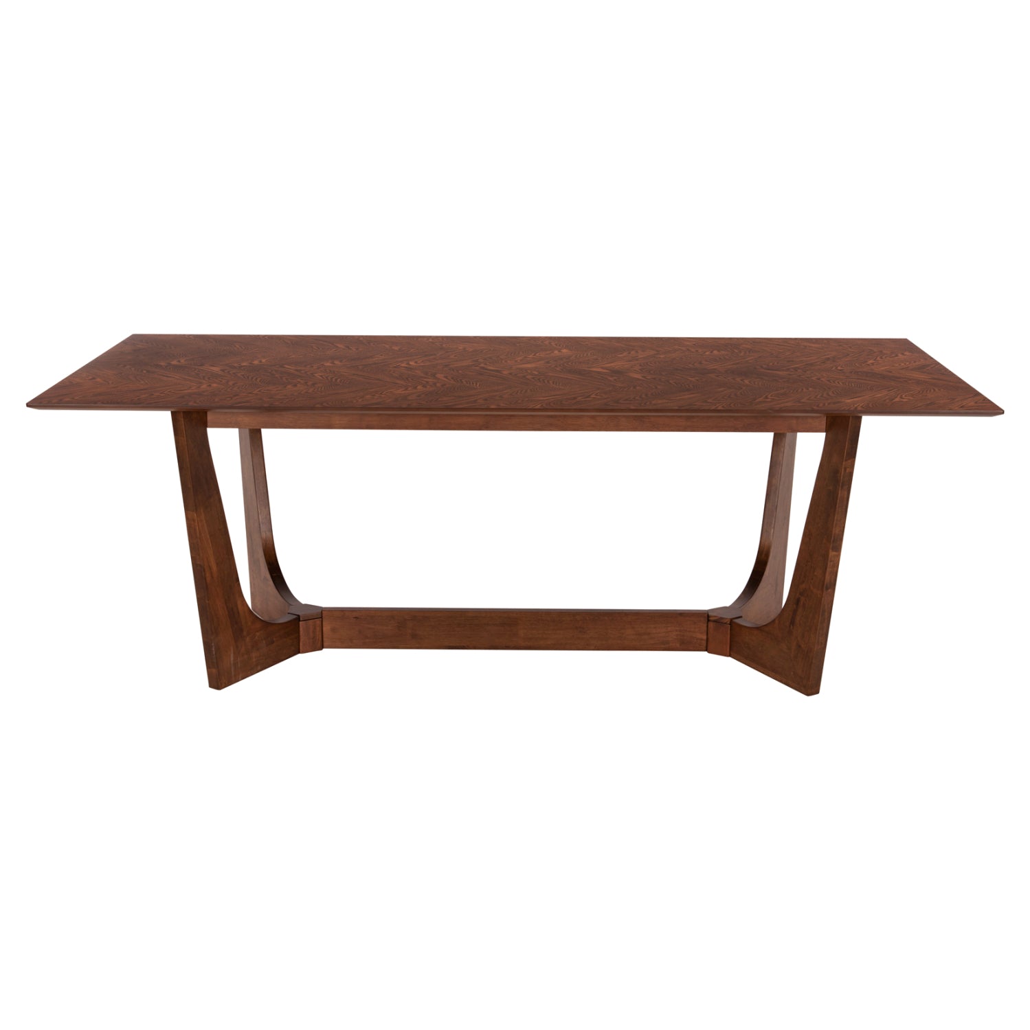 ΤΡΑΠΕΖΙ ΤΡΑΠΕΖΑΡΙΑΣ RIMER HM9742 MDF ΜΕ ΚΑΠΛΑΜΑ ΦΡΑΞΙΝΟΥ-ΚΑΡΥΔΙ ΧΡΩΜΑ 220X100x75Yεκ. - Pakobazaar