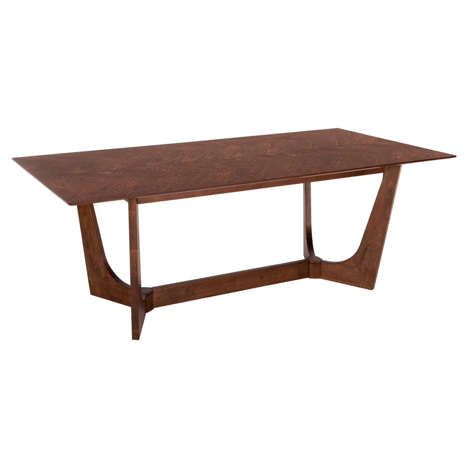 ΤΡΑΠΕΖΙ ΤΡΑΠΕΖΑΡΙΑΣ RIMER HM9742 MDF ΜΕ ΚΑΠΛΑΜΑ ΦΡΑΞΙΝΟΥ-ΚΑΡΥΔΙ ΧΡΩΜΑ 220X100x75Yεκ. - Pakobazaar