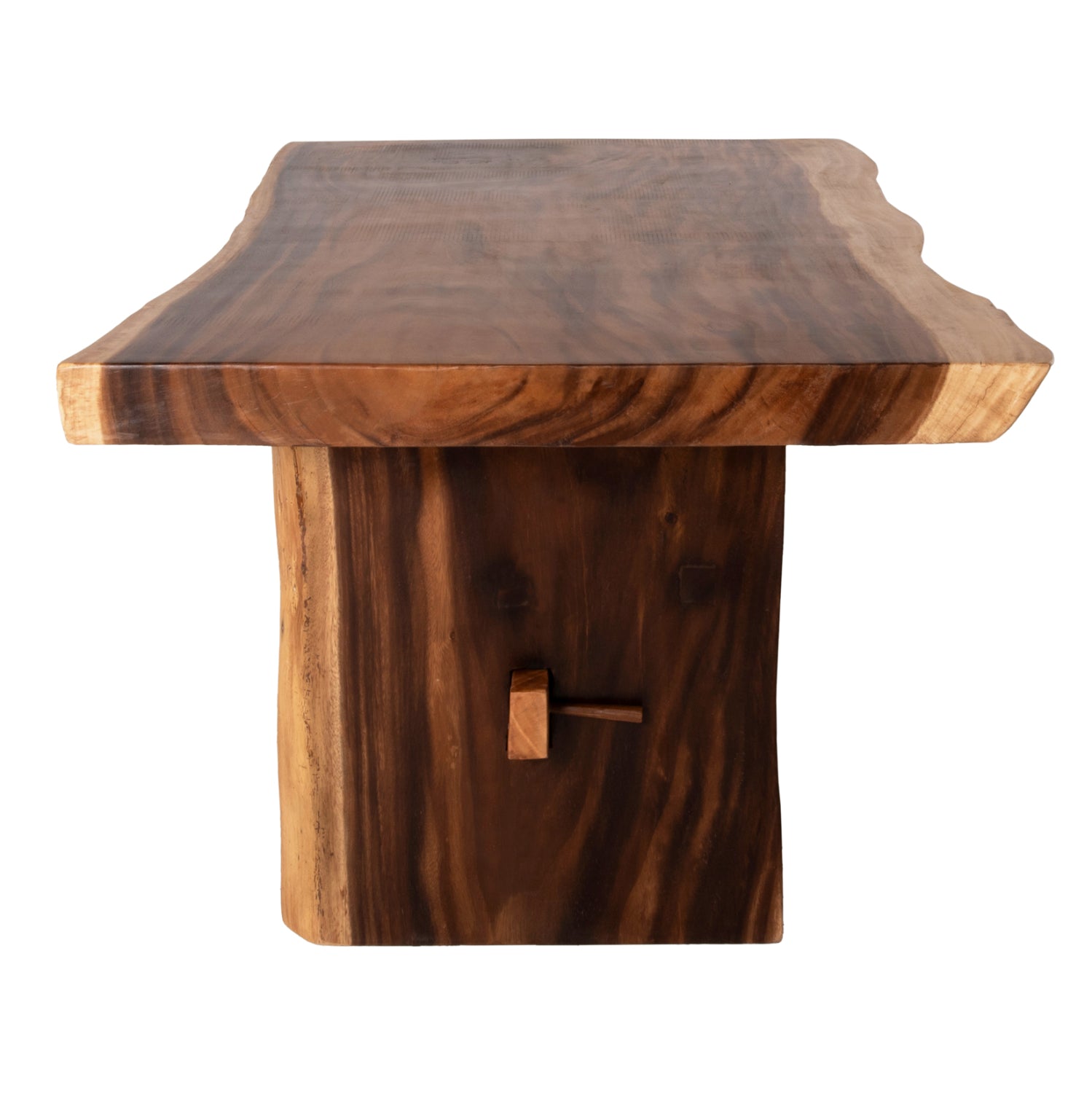 ΤΡΑΠΕΖΙ ΤΡΑΠΕΖΑΡΙΑΣ ULYSES HM9898 ΜΑΣΙΦ ΞΥΛΟ SUAR ΣΕ ΦΥΣΙΚΟ-ΠΑΧΟΣ 9εκ 220x100x78Υεκ - Pakobazaar