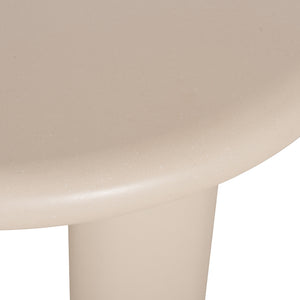 ΤΡΑΠΕΖΙ ΤΡΑΠΕΖΑΡΙΑΣ FIBER CEMENT ΟΒΑΛ VOLPE HM6599.02 ΜΠΕΖ 240x106x75Υεκ - Pakobazaar