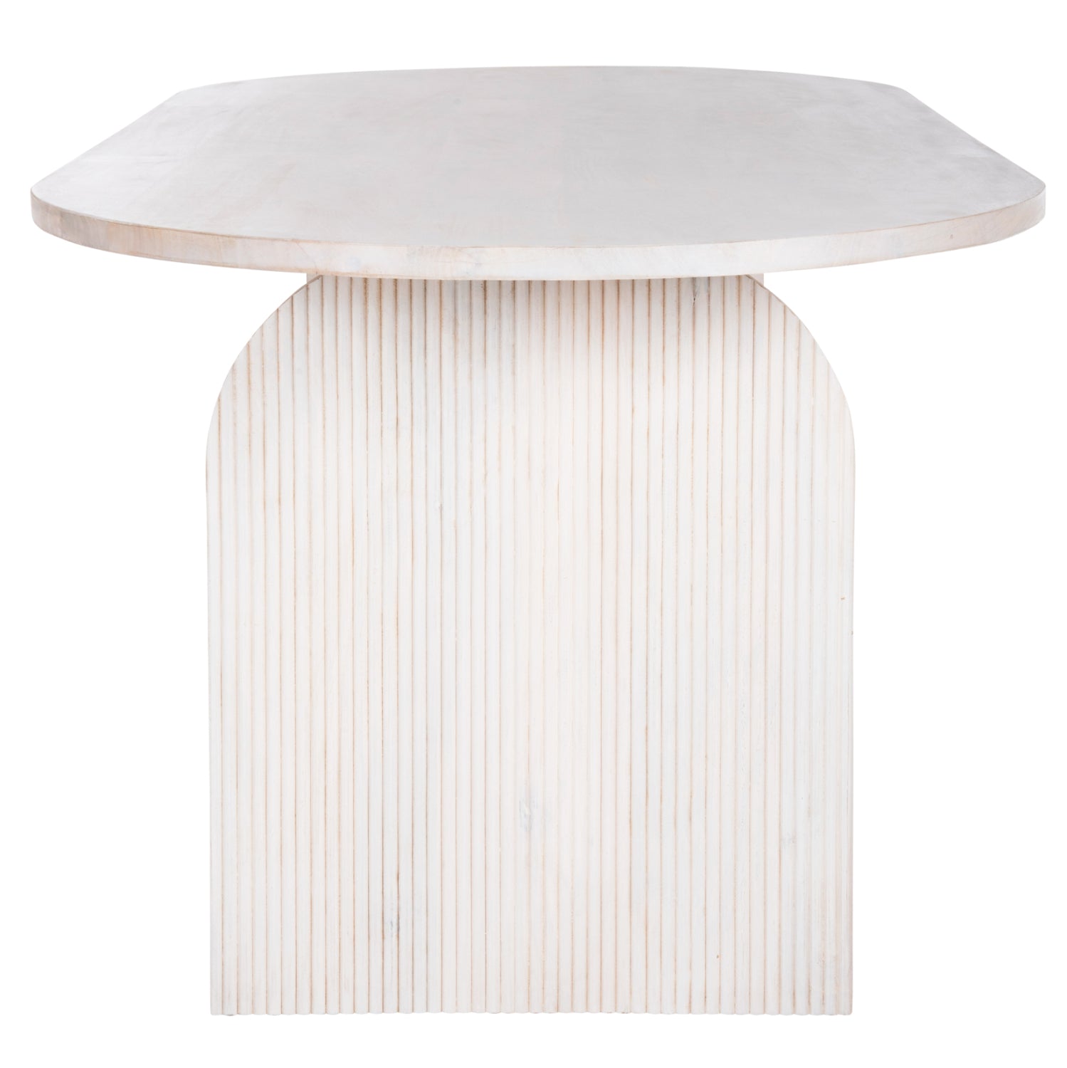 ΤΡΑΠΕΖΙ ΤΡΑΠΕΖΑΡΙΑΣ ΟΒΑΛ ΗΟΝΚΥ HM9690 ΜΑΣΙΦ ΞΥΛΟ MANGO ΣΕ ΛΕΥΚΟ 180,5x90,5x76Υεκ. - Pakobazaar