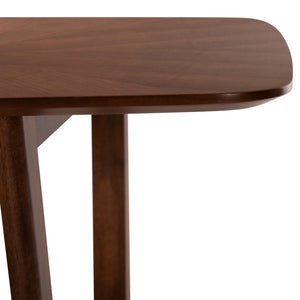 ΤΡΑΠΕΖΙ ΤΡΑΠΕΖΑΡΙΑΣ RINER ΟΡΘΟΓΩΝΙΟ HM9745 MDF ΜΕ ΚΑΠΛΑΜΑ ΚΑΡΥΔΙΑΣ 180x90x76εκ. - Pakobazaar