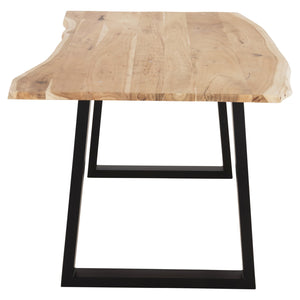ΤΡΑΠΕΖΙ ΤΡΑΠΕΖΑΡΙΑΣ SOFIA SLIM HM8500.21 ΜΑΣΙΦ ΞΥΛΟ ΑΚΑΚΙΑΣ 160x92x78Υεκ. - Pakobazaar