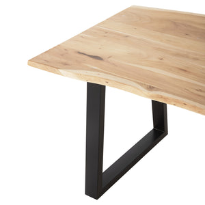 ΤΡΑΠΕΖΙ ΤΡΑΠΕΖΑΡΙΑΣ SOFIA SLIM HM8500.21 ΜΑΣΙΦ ΞΥΛΟ ΑΚΑΚΙΑΣ 160x92x78Υεκ. - Pakobazaar