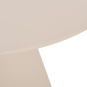 ΤΡΑΠΕΖΙ ΤΡΑΠΕΖΑΡΙΑΣ FIBER CEMENT ΣΤΡΟΓΓΥΛΟ RAIKO HM6573.02 ΜΠΕΖ Φ130x75Υεκ