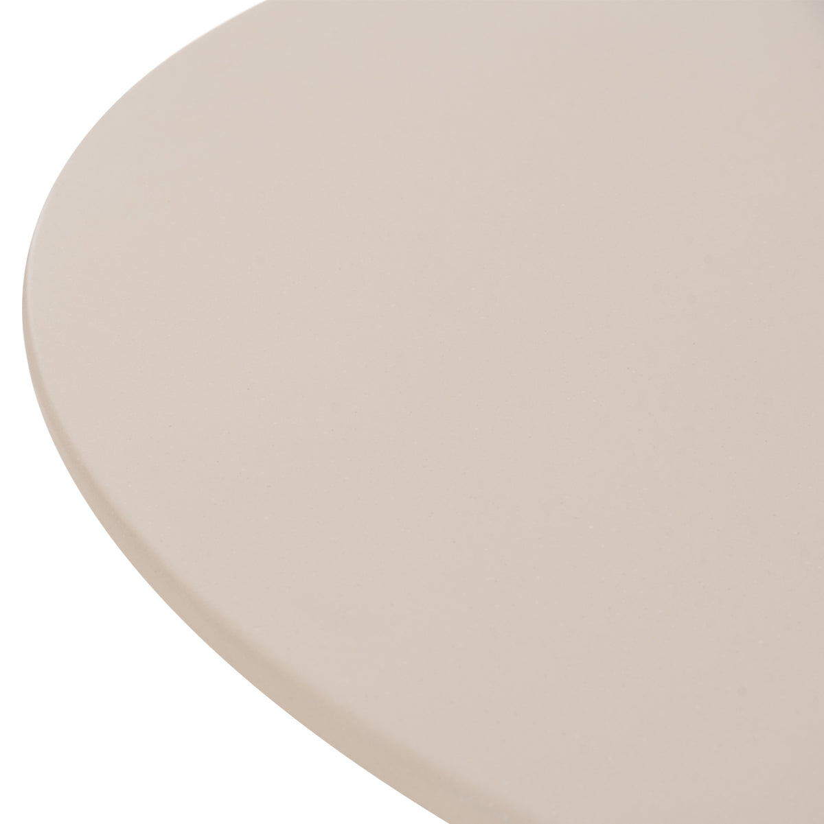 ΤΡΑΠΕΖΙ ΤΡΑΠΕΖΑΡΙΑΣ FIBER CEMENT ΣΤΡΟΓΓΥΛΟ RAIKO HM6573.02 ΜΠΕΖ Φ130x75Υεκ
