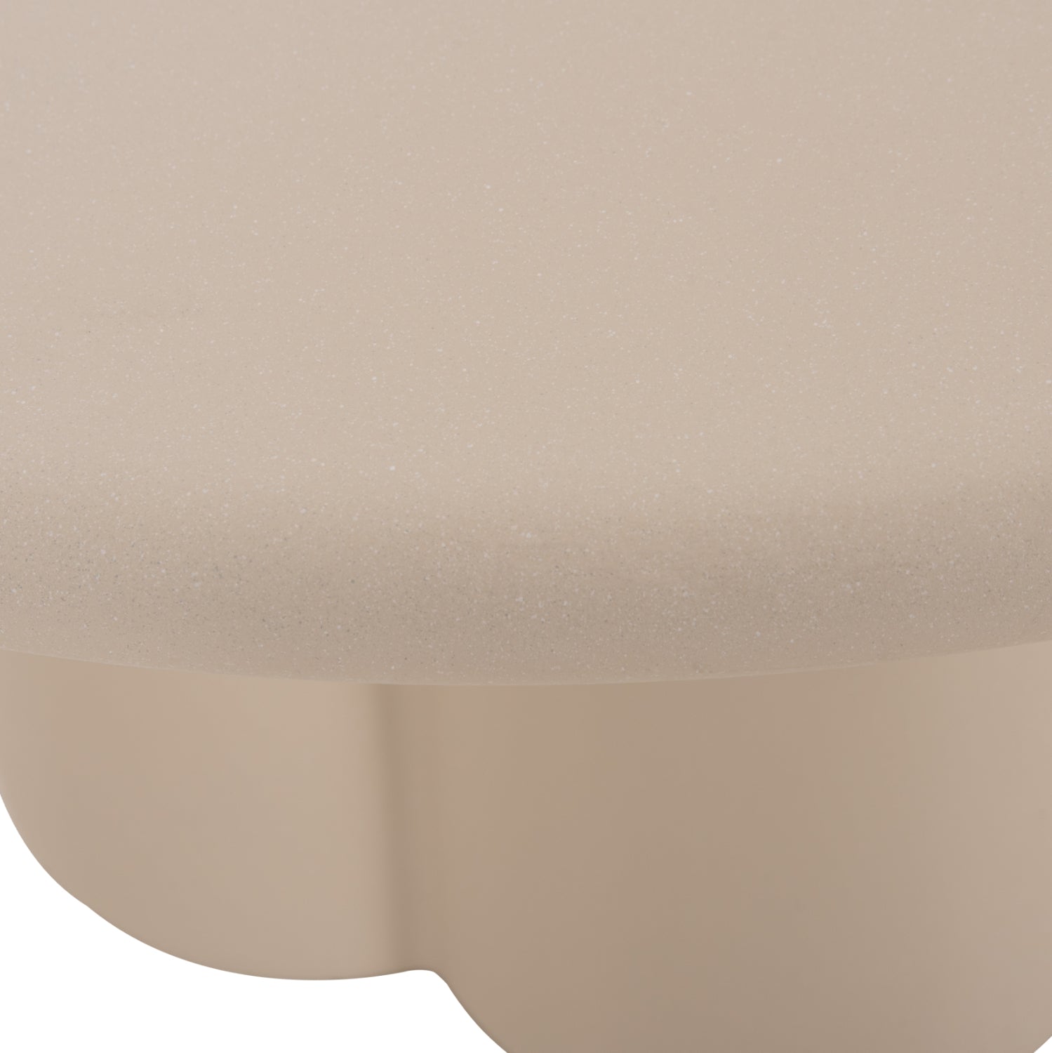 ΤΡΑΠΕΖΙ ΤΡΑΠΕΖΑΡΙΑΣ FIBER CEMENT ΣΤΡΟΓΓΥΛΟ NAYU HM6583.02 ΜΠΕΖ Φ120x73Υεκ - Pakobazaar