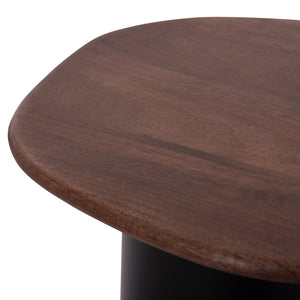 ΤΡΑΠΕΖΙA ΣΑΛΟΝΙΟΥ 3ΤΜΧ PEBBLES HM18004 MANGO TOP-ΜΕΤΑΛΛΙΚΕΣ ΜΑΥΡΕΣ ΒΑΣΕΙΣ - Pakobazaar