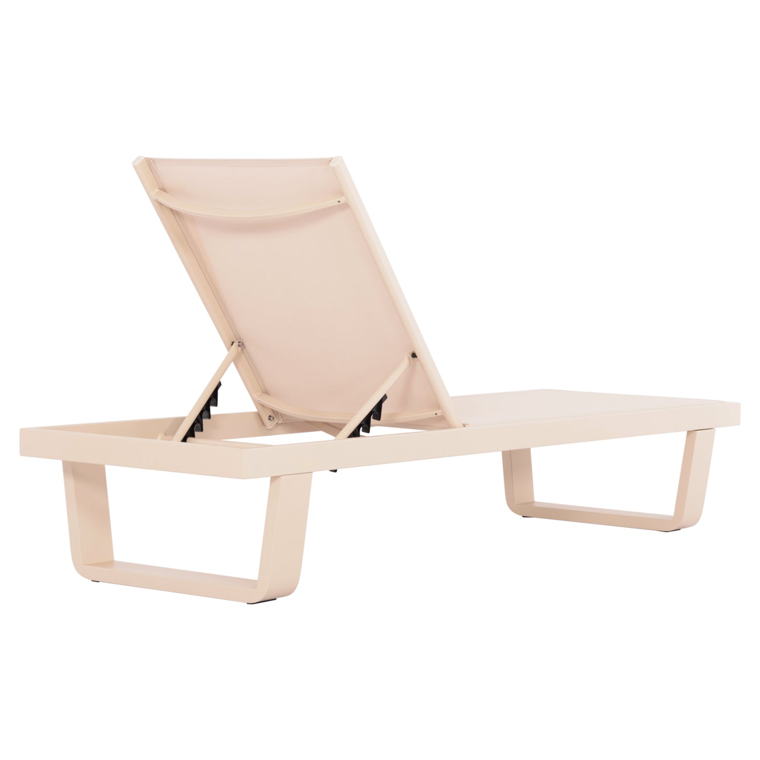 ΞΑΠΛΩΣΤΡΑ ΑΛΟΥΜΙΝΙΟΥ ΜΕ ΥΦΑΣΜΑ TESLIN RICKON HM6292.04 ΣΕ ΣΑΜΠΑΝΙ 198x61,5x97Υεκ. - Pakobazaar