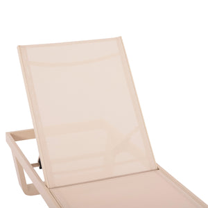 ΞΑΠΛΩΣΤΡΑ ΑΛΟΥΜΙΝΙΟΥ ΜΕ ΥΦΑΣΜΑ TESLIN RICKON HM6292.04 ΣΕ ΣΑΜΠΑΝΙ 198x61,5x97Υεκ. - Pakobazaar