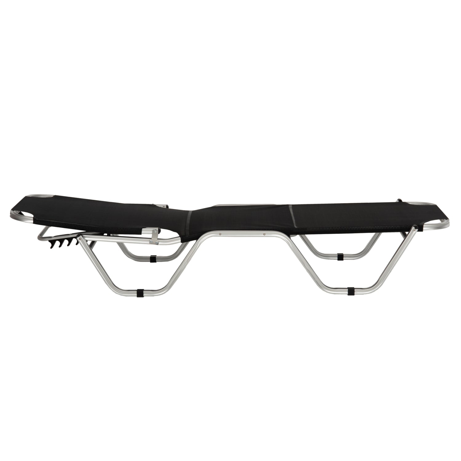 ΞΑΠΛΩΣΤΡΑ ΕΠΑΓΓΕΛΜΑΤΙΚΗ ΑΛΟΥΜΙΝΙΟΥ WALDO HM5071.90 ΜΑΥΡΗ 195x53-60x30Yεκ. - Pakobazaar