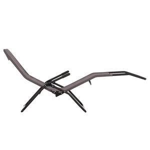 ΞΑΠΛΩΣΤΡΑ ΚΟΥΝΙΣΤΗ SWINGSAND HM6553.01 ΓΚΡΙ TEXTILENE--ΜΑΥΡΟ ΜΕΤΑΛΛΟ 143x60x94Υεκ - Pakobazaar