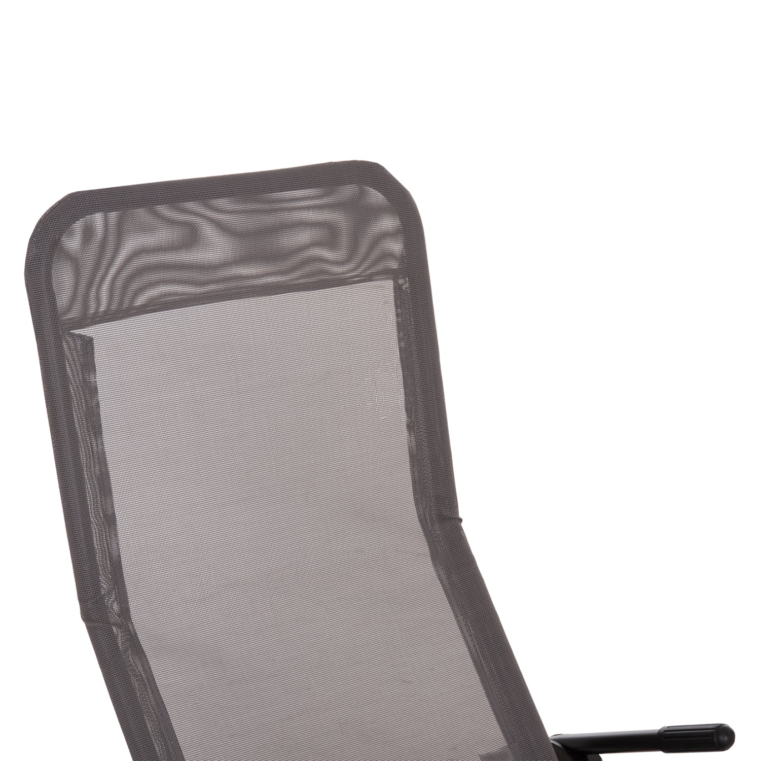 ΞΑΠΛΩΣΤΡΑ ΚΟΥΝΙΣΤΗ SWINGSAND HM6553.01 ΓΚΡΙ TEXTILENE--ΜΑΥΡΟ ΜΕΤΑΛΛΟ 143x60x94Υεκ - Pakobazaar