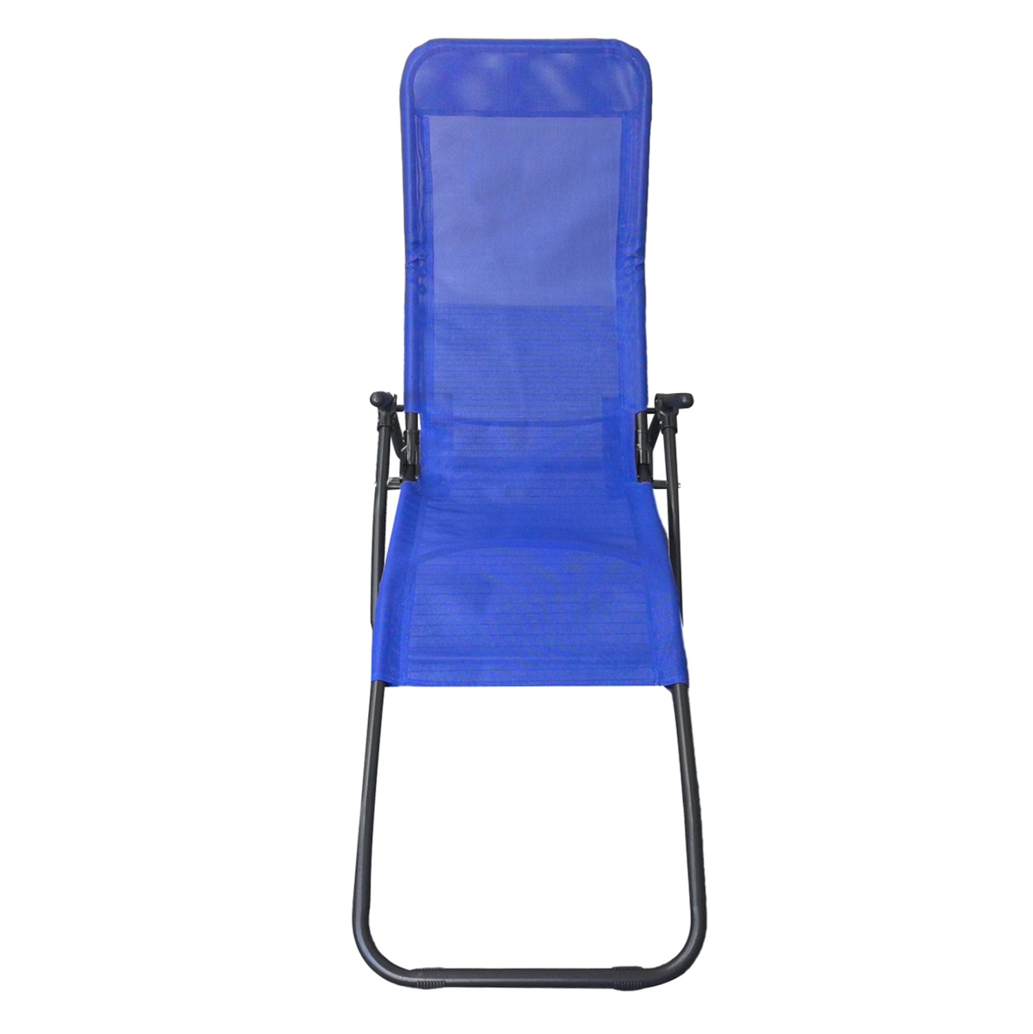 ΞΑΠΛΩΣΤΡΑ ΚΟΥΝΙΣΤΗ SWINGSAND HM6553.05 ΜΠΛΕ TEXTILENE--ΜΑΥΡΟ ΜΕΤΑΛΛΟ 142x60x95Υεκ - Pakobazaar