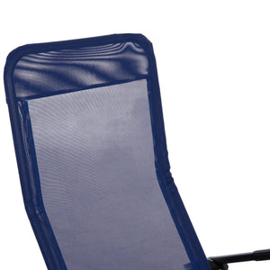 ΞΑΠΛΩΣΤΡΑ ΚΟΥΝΙΣΤΗ SWINGSAND HM6553.05 ΜΠΛΕ TEXTILENE--ΜΑΥΡΟ ΜΕΤΑΛΛΟ 143x60x94Υεκ - Pakobazaar