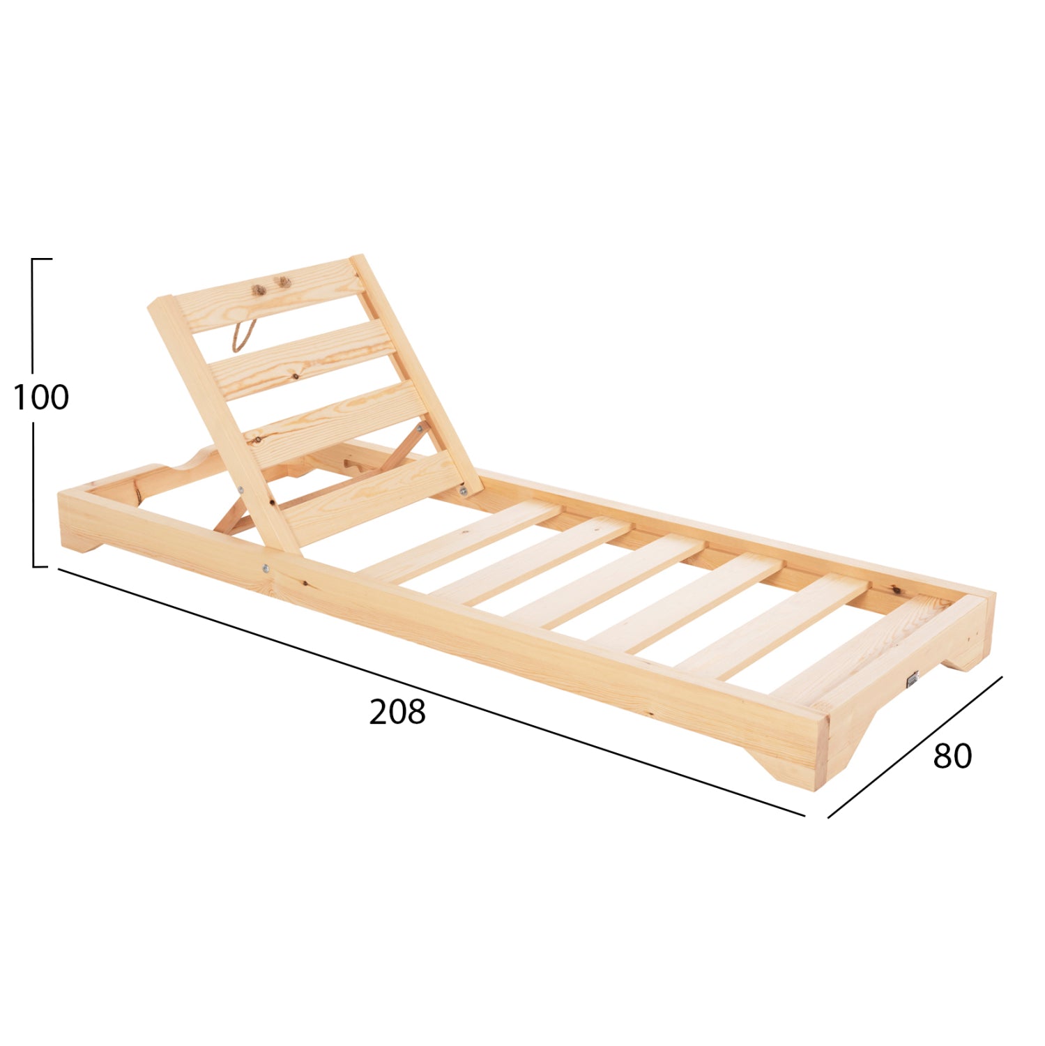 ΞΑΠΛΩΣΤΡΑ IKARIA ΜΕ ΠΟΔΙ HM10623.05 ΠΕΥΚΟ ΣΕ ΦΥΣΙΚΟ-ΓΚΡΙ TEXTILEΝΕ-ΜΑΞΙΛΑΡΙ 20εκ. - Pakobazaar