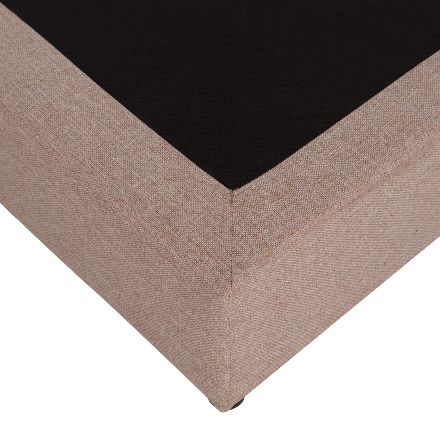 ΥΠΟΣΤΡΩΜΑ/ΚΡΕΒΑΤΙ KING-SIZE SIGGY HM21218.01 ΜΠΕΖ ΥΦΑΣΜΑ--ΓΙΑ 180x200εκ. - Pakobazaar