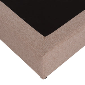 ΥΠΟΣΤΡΩΜΑ/ΚΡΕΒΑΤΙ KING-SIZE SIGGY HM21218.01 ΜΠΕΖ ΥΦΑΣΜΑ--ΓΙΑ 180x200εκ. - Pakobazaar
