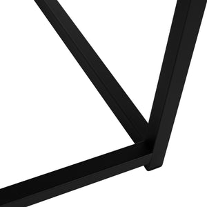 ΖΙΓΚΟΝ GRELAY 2 ΤΕΜ MDF ΟΨΗ ΜΑΡΜΑΡΟΥ & ΜΕΤΑΛΛΟ HM8762.12 45Χ45Χ50εκ. & 37Χ37Χ43 εκ. - Pakobazaar
