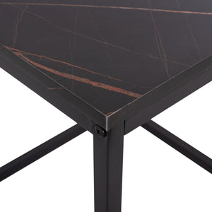 ΖΙΓΚΟΝ GRELAY 2 ΤΕΜ MDF ΟΨΗ ΜΑΡΜΑΡΟΥ & ΜΕΤΑΛΛΟ HM8762.13 45Χ45Χ50εκ. & 37Χ37Χ43 εκ. - Pakobazaar