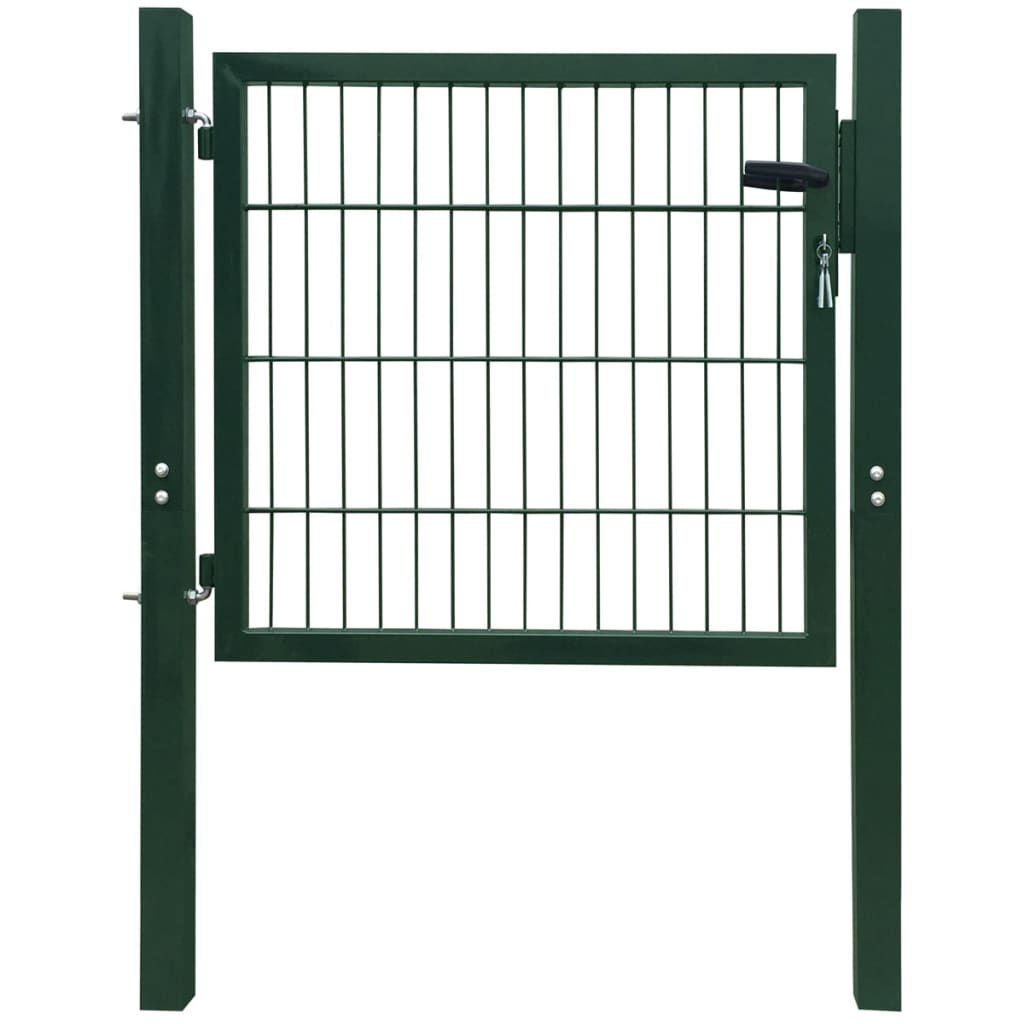 2D Fence Gate (Single) Green 106 x 130 cm