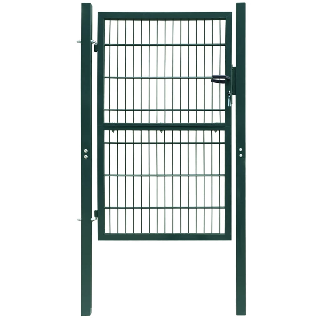 2D Fence Gate (Single) Green 106 x 190 cm