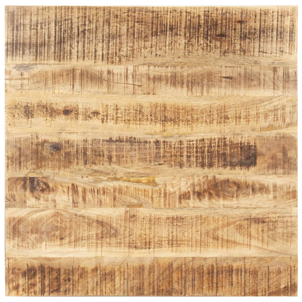 Table Top Solid Mango Wood 15-16 mm 70x70 cm