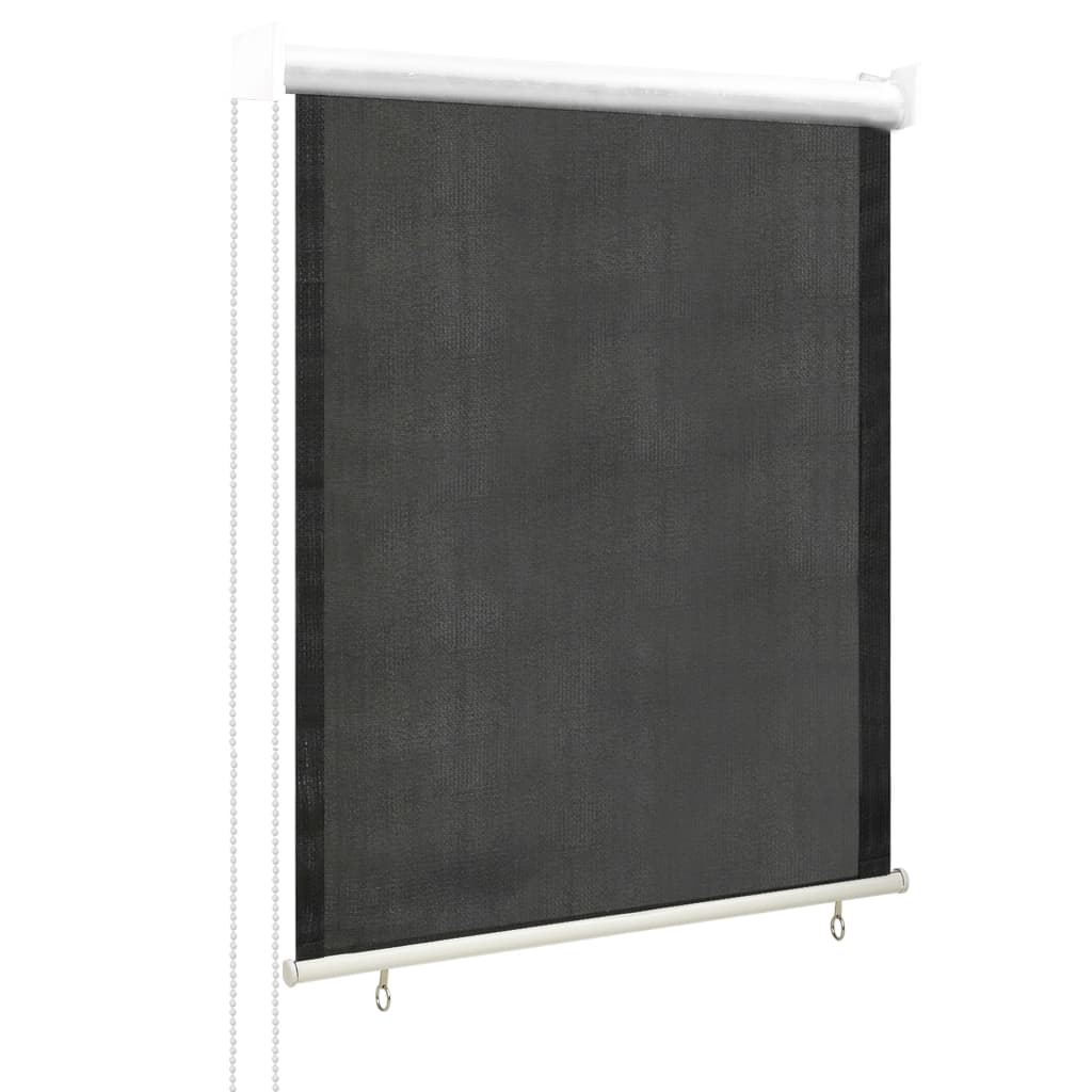 Outdoor Roller Blind 80x140 cm Anthracite