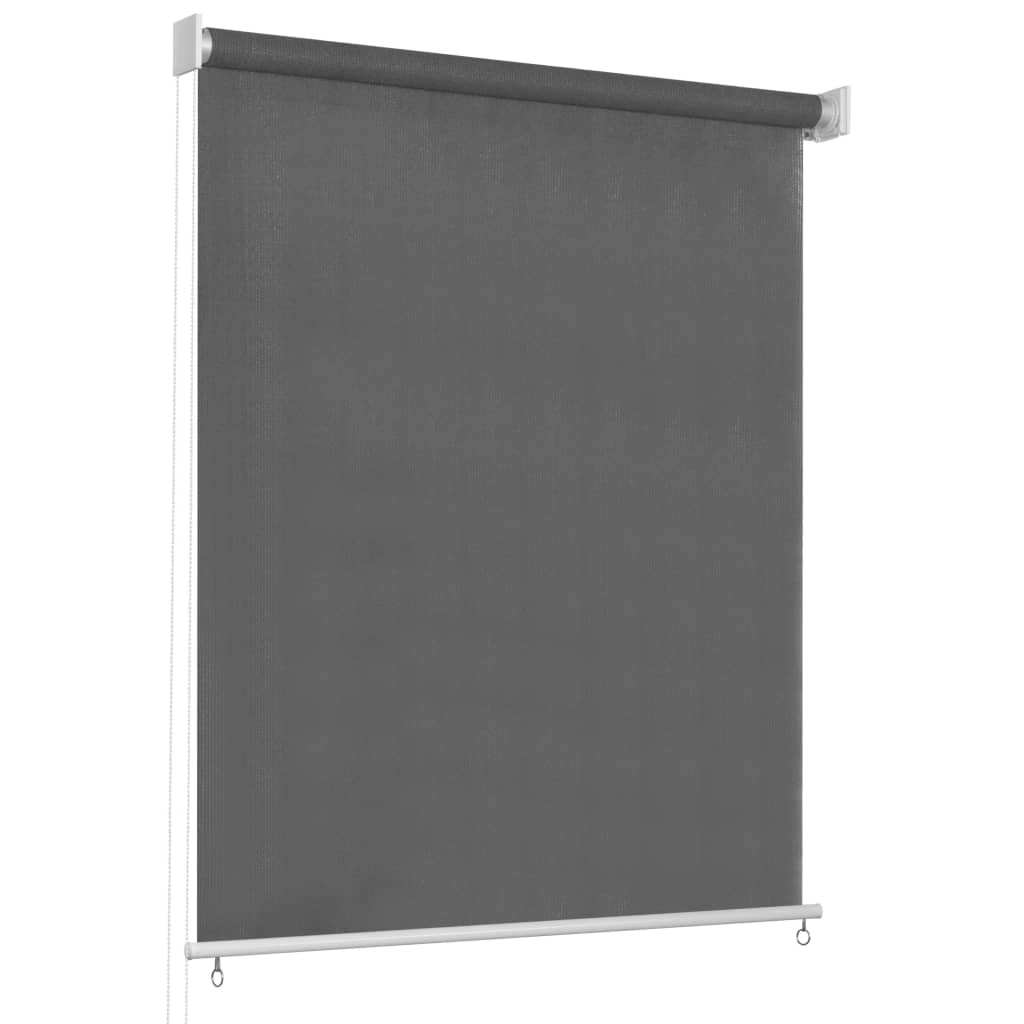 Outdoor Roller Blind 80x230 cm Anthracite