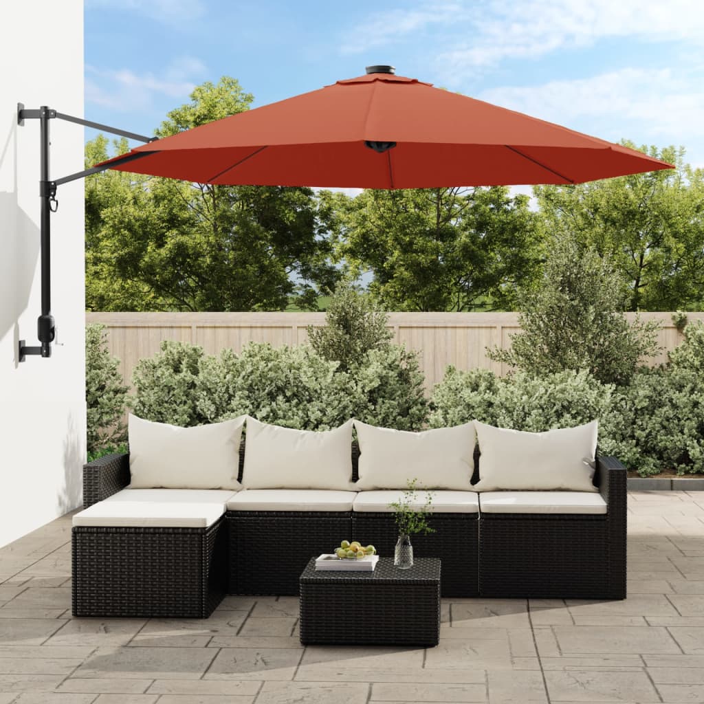 Replacement Fabric for Cantilever Umbrella Terracotta 350 cm