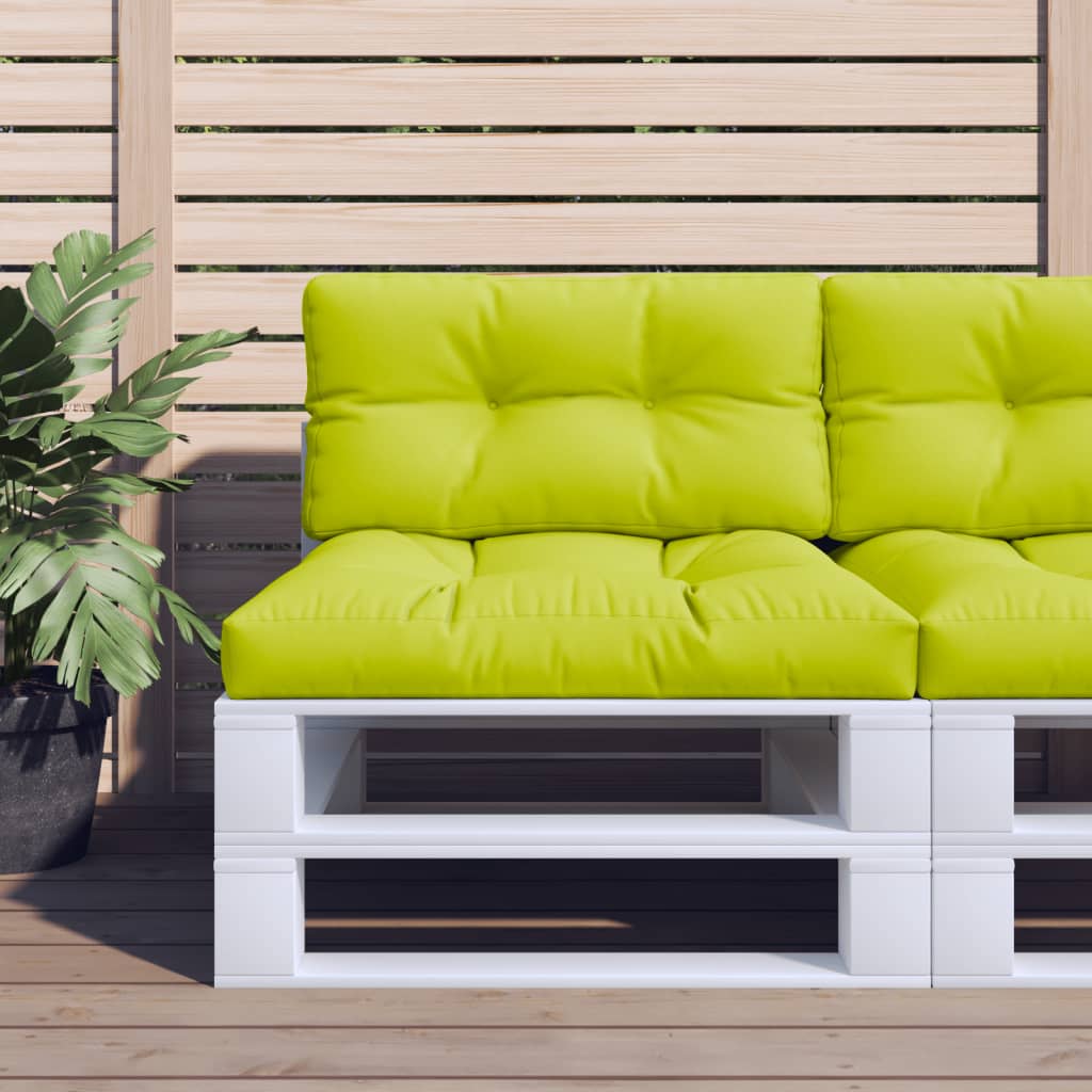 Μαξιλάρι Παλέτας Αν. Πράσινο 80 x 40 x 12 εκ. Υφασμάτινο