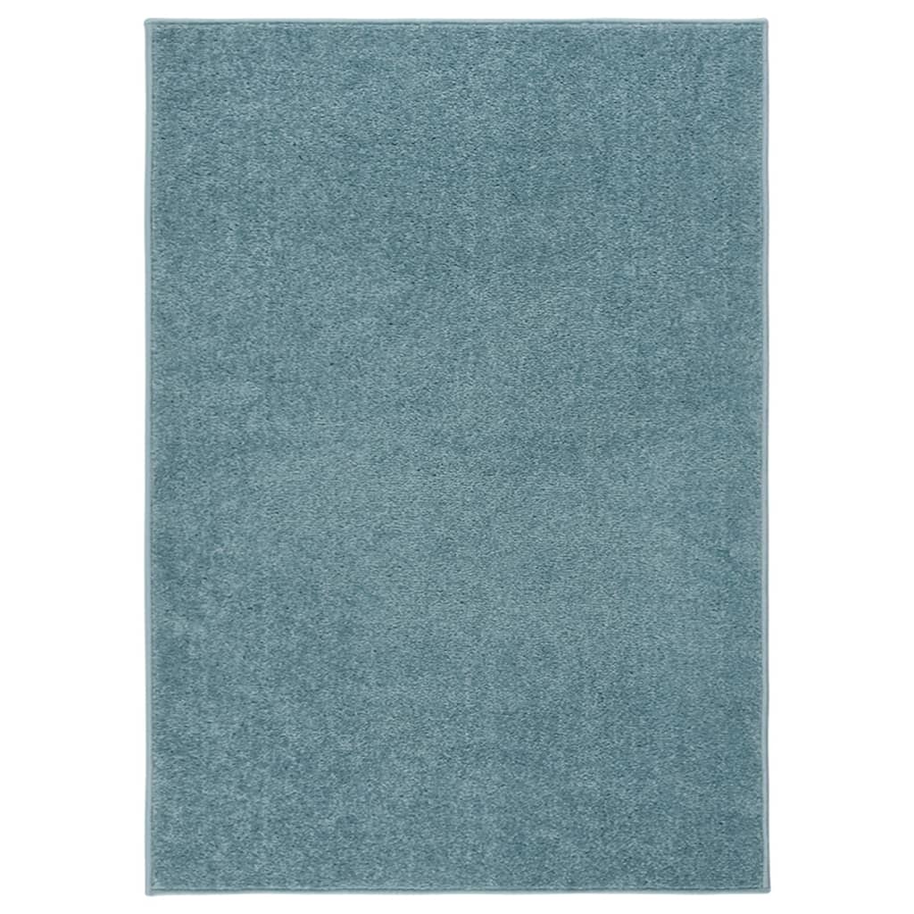 Rug Short Pile 120x170 cm Blue