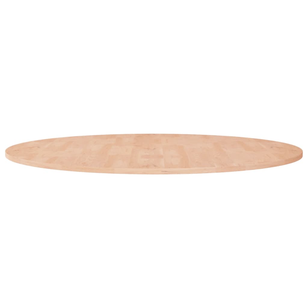Round Table Top ??90x1.5 cm Solid Wood Oak