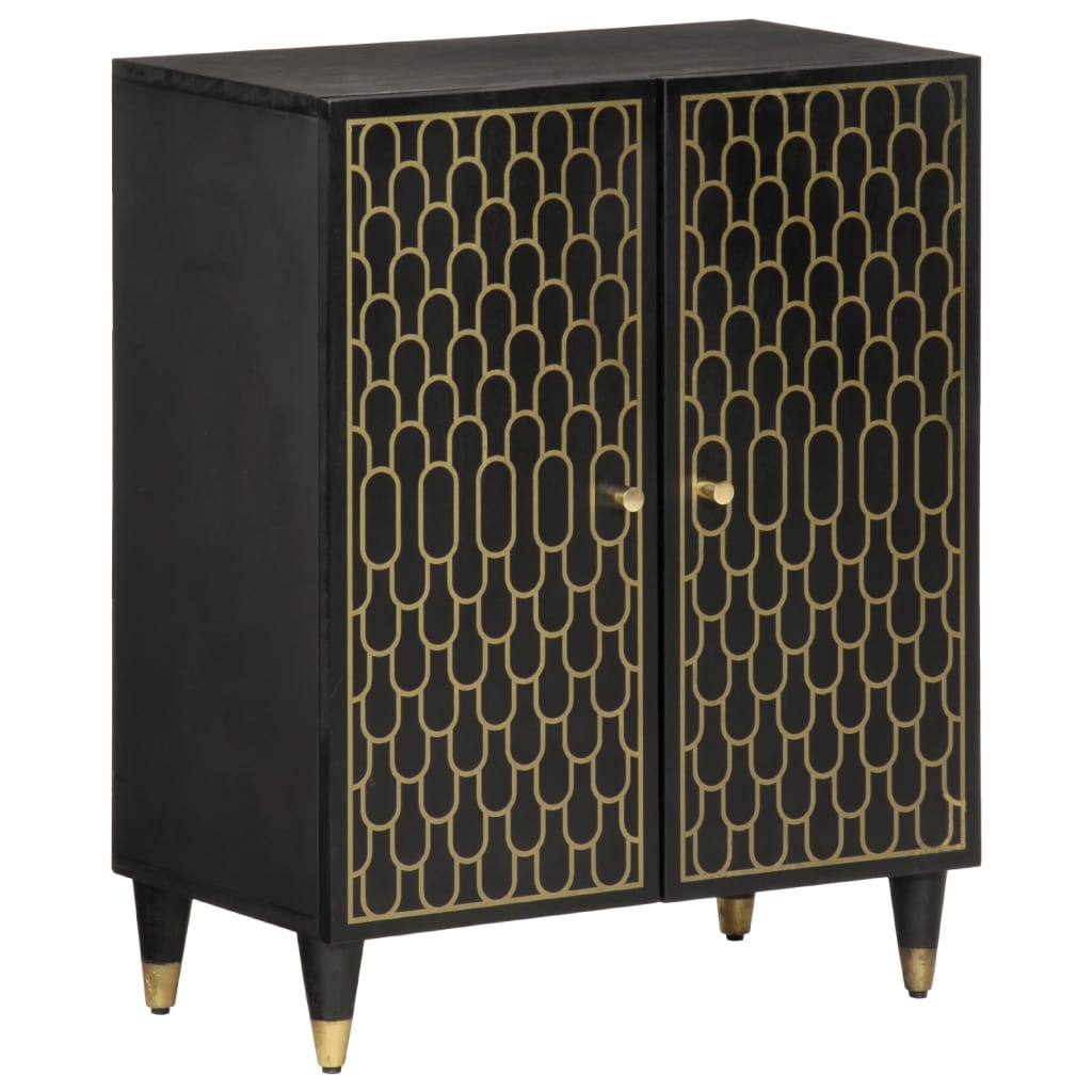 Side Cabinet 60x33x75 cm Solid Wood Mango